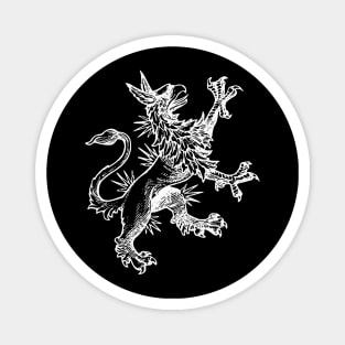 Heraldic Mythical Griffin Magnet